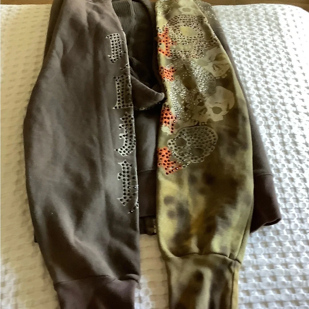 The Great China Wall Swarovski Embellished Hoodie XXL - Picture 6 of 11